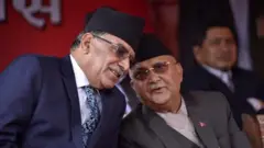 ओली र प्रचण्ड