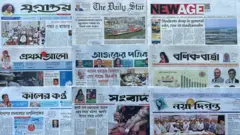 ঢাকা থেকে প্রকাশিত আজকের যত পত্রিকা