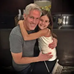 Paul com a filha, Emma