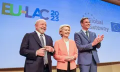 Lula, Ursula Von Der Leyen e Pedro Sanchez