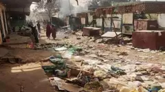 Soko la El Geneina liliporwa wakati wa mapigano Sudan