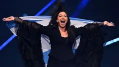 La cantante Yuval Raphael, representante de Israel