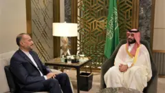محمد بن سلمان و امیر عبداللهیان 
