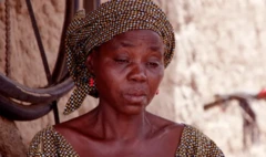 Ɗaya daga cikin iyayen 'yanmatan Chibok mai suna Saratu 