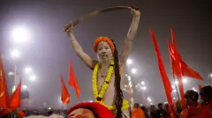 નાગાસાધુ, મહાકુંભ, પ્રયાગરાજ, બીબીસી ગુજરાતી