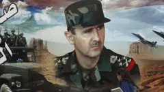 Сирійська жінка проходить повз портрет президента Сирії Башара Асада в Баб-Тумі в старому місті Дамаска, 14 березня 2019 року.