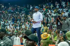 Ousmane Sonko a tenu une réunion politique devant 15000 personnes à la Dakar Arena 