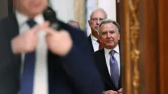 Steve Witkoff, specjalny wysłannik prezydenta USA Donalda Trumpa, uczestniczy w spotkaniu z prezydentem Rosji Władimirem Putinem na Kremlu w Moskwie