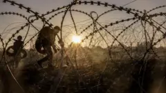 Украинские военные держат позиции возле Часов Яра в Донецкой области, Украина, 31 октября 2024 года