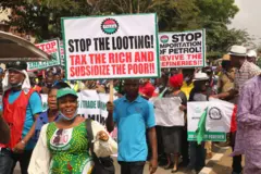 NLC protest