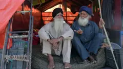 ખેડૂત આંદોલન શંભુ બોર્ડર પંજાબ ભારત ખેતી