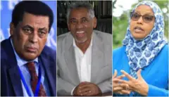 ዲና ሙፍቲ፡ የማነ ገብረመስቀል፡ ዓይሻ መሓመድ