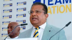 ශ්‍රී ලංකා ක්‍රිකට් සභාපති ශම්මි සිල්වා