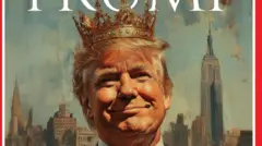 Публікації Трампа і Білого дому на тему "короля" викликали бурхливу реакцію в соцмережах та серед політиків