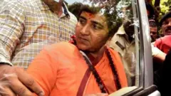 பாஜக முன்னாள் எம்.பி. பிரக்யா சிங் தாக்கூர்