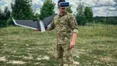 Ukrayna savaşında İHA uçuran asker
