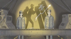 绘图呈现台湾多数移工面临被“债务”绑在强迫劳动系统中的困境。