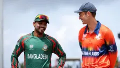 বাংলাদেশ নেদারল্যান্ডসকে ২৫ রানে হারিয়ে সুপার এইট পর্বে খেলা একরম নিশ্চিত করেছে।