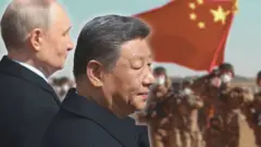 Путин ва Си, коллаж