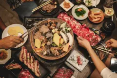 Our stomach is a bag that can expand to accommodate more food, but it doesn't stay "stretched" afterwards