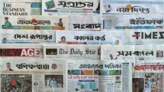 ঢাকা থেকে প্রকাশিত সংবাদপত্র