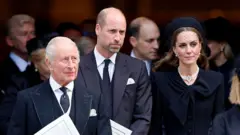 Kral Charles, Prens William ve Prenses Kate