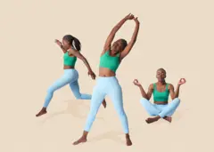 Femme qui fait du sport