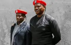 Izo mpirimbanyi zibiri zo muri Kenya zariko zirafasha Bobi Wine imyiyamamazo