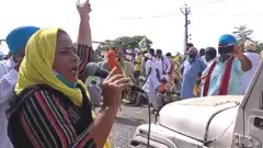 ਕਿਸਾਨਾਂ ਦਾ ਪ੍ਰਦਰਸ਼ਨ