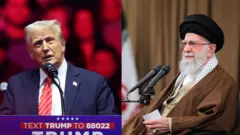 خامنه‌ای و ترامپ