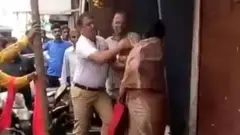 मनसे पदाधिकाऱ्याची महिलेला मारहाण
