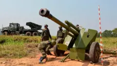 Militaires FARDC en opération