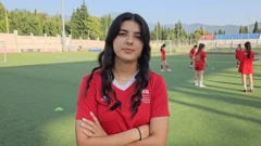 Zaqatalada futbolçu qızlar