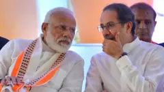 મોદી અને ઠાકરે