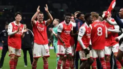 Arsenal imaze gutsindwa rimwe gusa mu nkino 18 imaze gukina za Premier League 