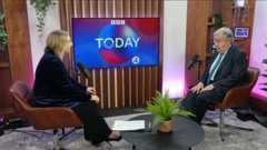 آنتونیو گوترش در برنامه «تودی» بی‌بی‌سی، ژانویه ۲۰۲۶