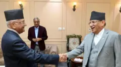 केपी शर्मा ओली र प्रचण्ड