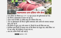 अहमदाबाद प्लेन क्रैश पॉएंटर्स