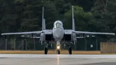 طائرة من طراز F-15E Strike Eagle تابعة للقوات الجوية الأمريكية - صورة أرشيفية