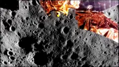 فرود فضاپیما روی ماه