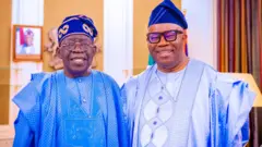 President Bola Tinubu and Senator Godswill Akpabio