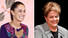 Claudia Sheinbaum e Dilma Rousseff