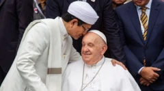 Imam besar Masjid Istiqlal, Paus Fransiskus