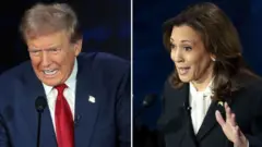 Trump na Harris