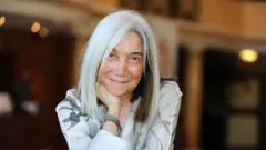 María Kodana durante el Festival de Cine Latinoamericano en Biarritz, Francia, 2014