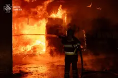 пожежа від обстрілу