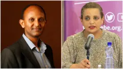 የኢሰመኮ ዋና ዳይሬክተር ዳንኤል በቀለ (ዶ/ር) እና የብሔራዊ ምርጫ ቦርድ ሰብሳቢ ብርቱካን ሚደቅሳ