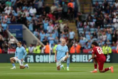 Take the knee: Community Shield between Liverpool and Manchester City