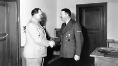 Hitler e Goering em 1944
