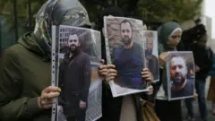 2019-жылдын сентябрында Грузиянын Германиядагы элчилигинин алдында Хангошвилинин өлүмү боюнча митинг өткөн